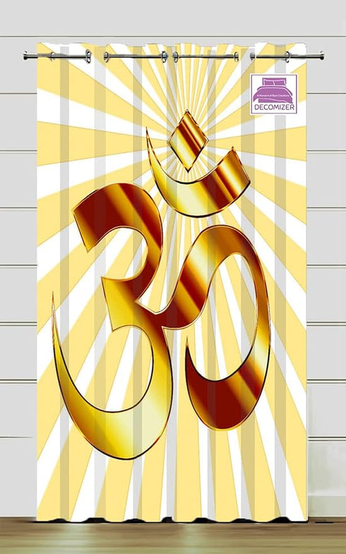 7Ft Grommet Opaque Door Curtain Pack Of 1 Pc